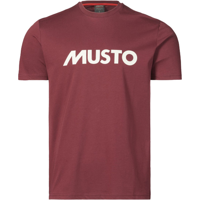 2023 Musto Mens Logo Tee 82451 - Windsor Wine