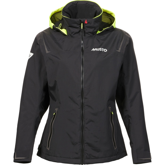 2024 Musto Womens BR1 Solent Sailing Jacket 82404 - Black