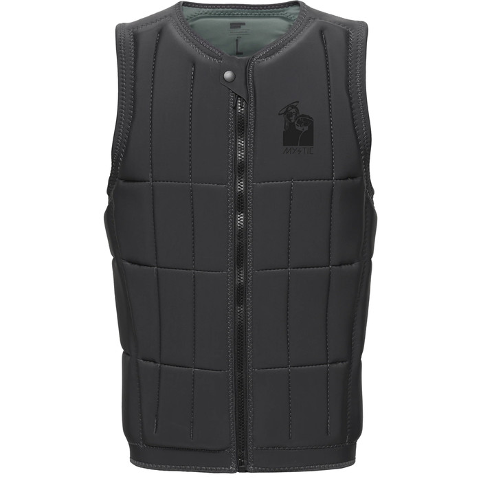 2023 Mystic Mens Anarchy Wake Impact Vest  35005.230210 - Phantom Grey