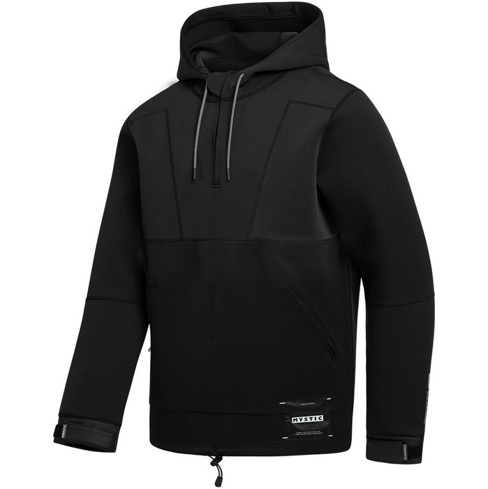 2024 Mystic Hombres Fulmar 3/2mm Sudadera Con Capucha De Neopreno 35017.230320 - Black