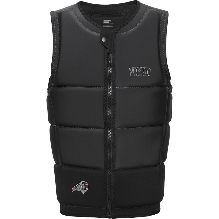 2023 Mystic Mens Peacock Wake Impact Vest 35005.230227 - Black