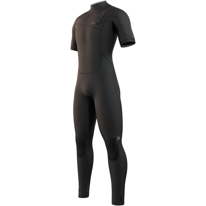 2023 Mystic Hombres The One 3/2mm Short Arm Zip Free Neopreno 35000.230125 - Black