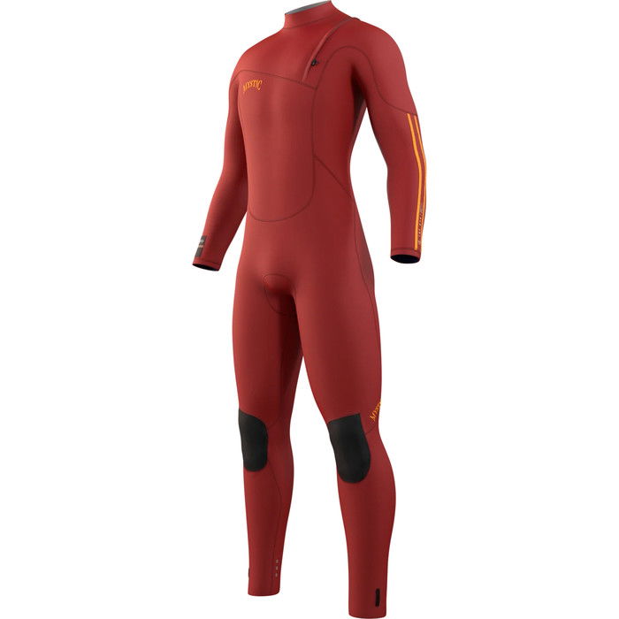 2023 Mystic Mens The One 5/3mm Zip Free Wetsuit 35000.230120 - Red