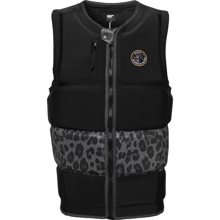 2023 Mystic Mens Zuupack Wake Impact Vest 35005.22015 - Black / Grey