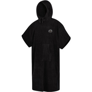 2023 Mystic Velour Changing Robe / Poncho 35018.21013 - Black