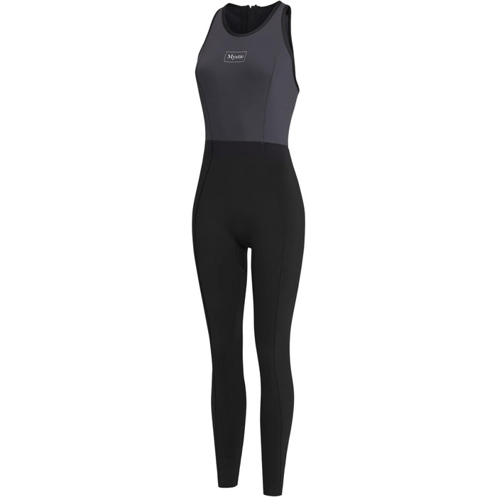 2023 Mystic Womens Lunar 2mm Back Zip Long Jane Wetsuit 35000.230110 Black