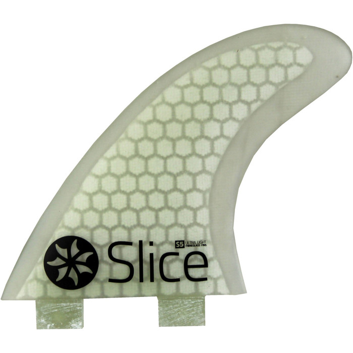 2024 Northcore Slice Ultra Light Hex Core S5 FCS Compatible Aletas Surfboard SLI-02 - White