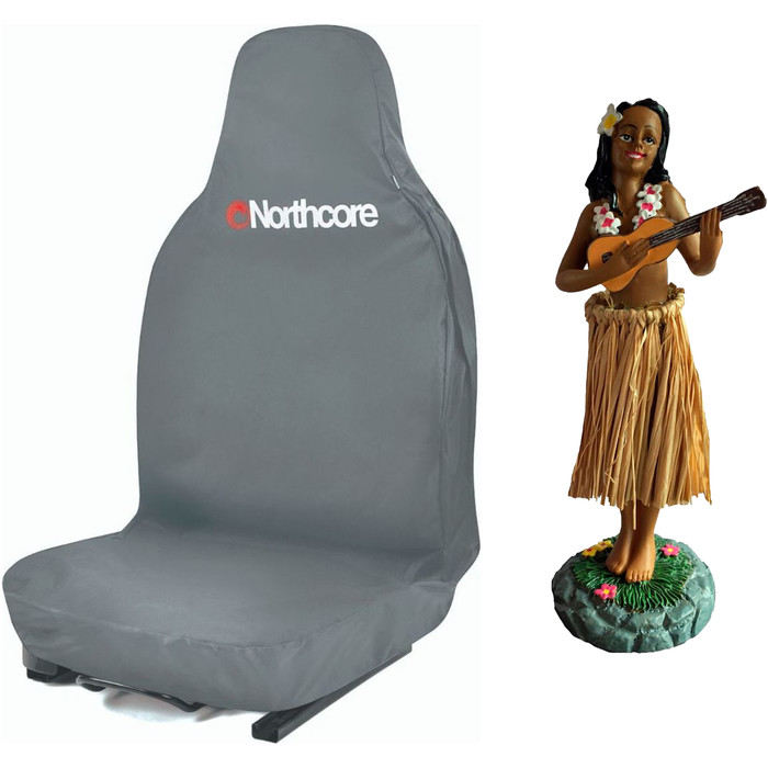 2024 Northcore Funda impermeable para asiento de coche y mueco hawaiano NCHW - Gris