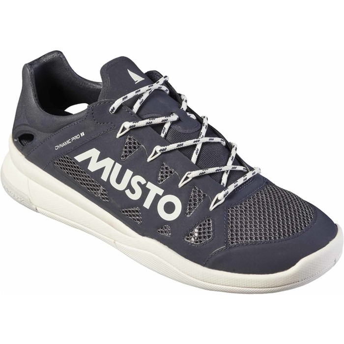 2024 Musto Mens Dynamic Pro II Sailing Shoes 82026 - True Navy / White