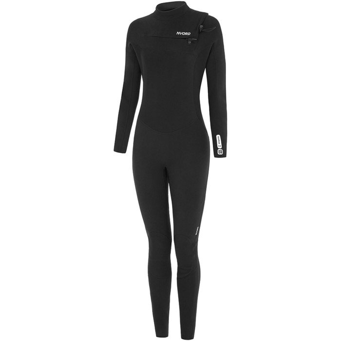 2024 Nyord Mujer Tempus 3/2mm Chest Zip Neopreno N04BA00018 - Black