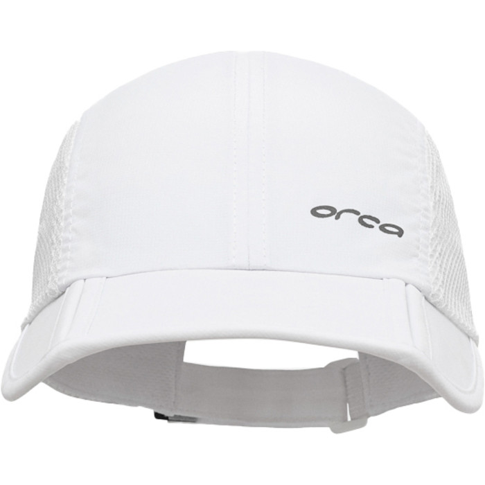 2023 Orca Gorra de running plegable MA17 - Blanca