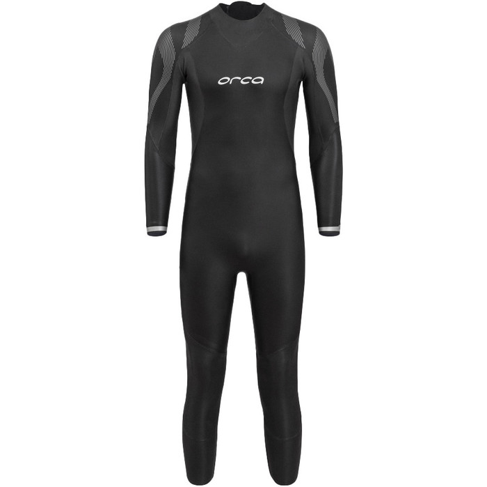 2024 Orca Mens Zeal Perform Open Water Swim Back Zip Wetsuit NN2F0501 - Black