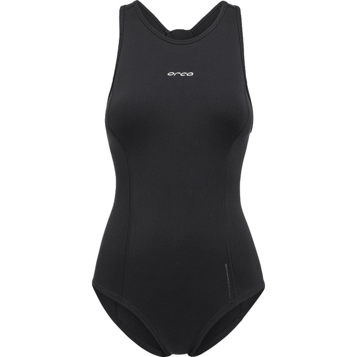 2024 Orca Womens 1.5mm Neoprene One Piece Swimsuit NA6P - Black