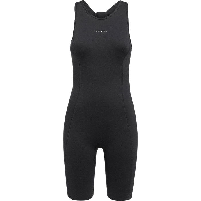 2024 Orca Mujer Swimskin 1.5mm Open Water Swim Shorty Neopreno NN6W - Black