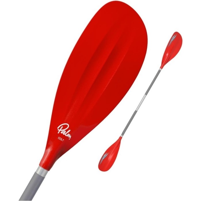 2024 Palm Junior Colt Kayak Paddle 205cm 13499-369-427 - Chilli Red