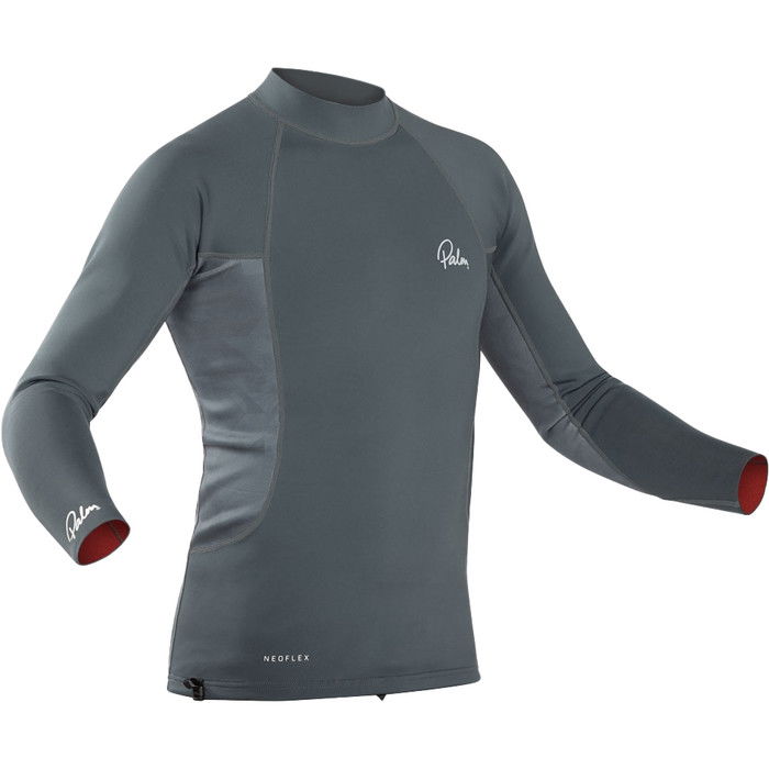 2024 Palm Mens NeoFlex Neoprene Long Sleeve Top 12795 - Jet Grey