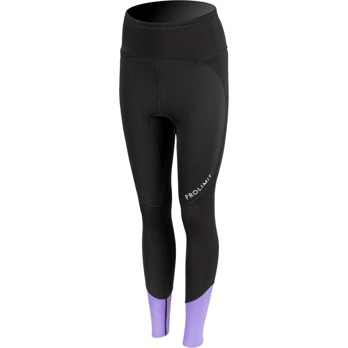 2023 Prolimit Mujer Airmax Zodiac 2mm Traje De Neopreno Pantaln SUP 400.14730.040 - Black / Lavanda