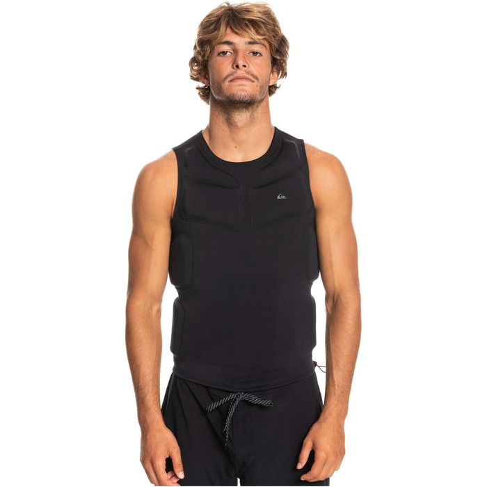 2024 Quiksilver Hombres Highline Pro 1.0 Chaleco Salvavidas De Impacto EQYW903011 - Black