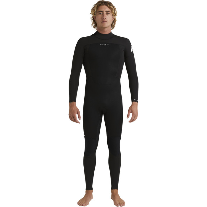 2023 Quiksilver Hombres Prologue 5/4/3mm Gbs Back Zip Neopreno EQYW103219 - Black