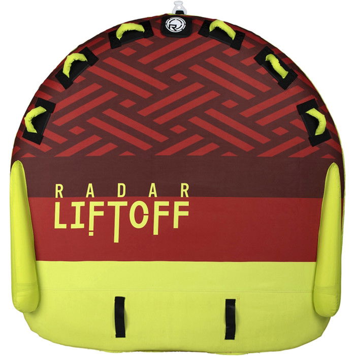 2023 Radar Liftoff Marshmallow Top Tubo Remolcable 3 Personas R22tu-li3 - Rojo / Amarillo