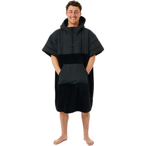 2023 Rip Curl Anti Series Puffer Poncho 00FMTO - Black