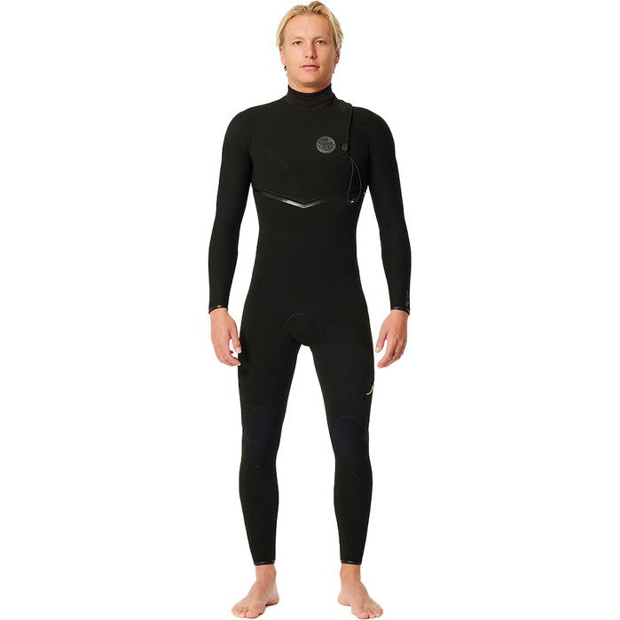 2024 Rip Curl Mens E-Bomb 3/2mm GBS Zip Free Wetsuit 14VMFS - Black