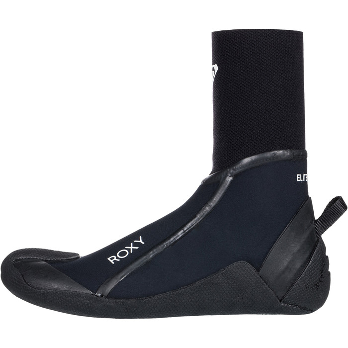 2023 Roxy Mujer Elite 3mm Botas De Neopreno Con Puntera Abierta ERJWW03035 - True Black