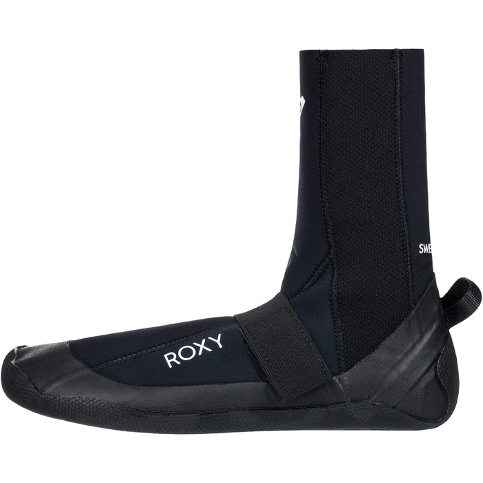 2024 Roxy Womens Swell 3mm Round Toe Wetsuit Boots ERJWW03041 - True Black