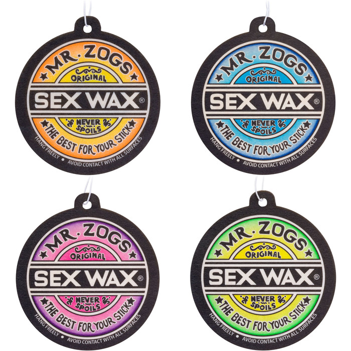 2024 Sex Wax Air Freshener Bundle SWAF-MP - Coconut, Grape, Strawberry and Pineapple