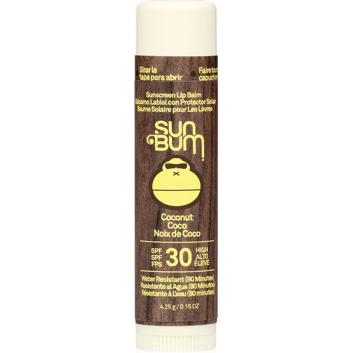 2024 Sun Bum Original 30 SPF Sunscreen CocoBalm Lip Balm 4.25g SB338796 - Coconut