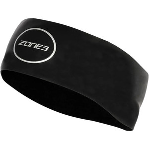 2024 Zone3 Neoprene Headband SA20UNHB101 - Black / White