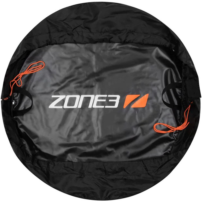 2024 Zone3 Traje De Neopreno Cambiador / Bolsa RA22WSCM101 - Black