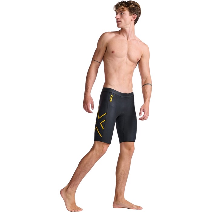 2024 2XU Mens Propel Buoyancy Shorts UW7021c - Black