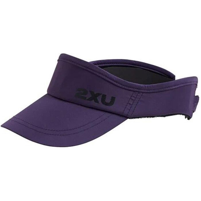 2024 2XU Run Visor UQ5686f - Acai / Black