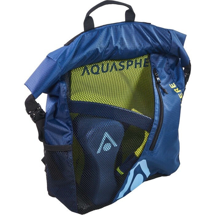 2024 Aquasphere 30L Gear Mesh Backpack SA2170401 - Navy Blue / Black