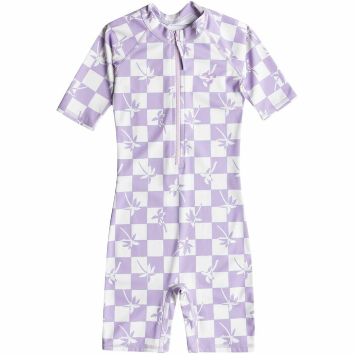 2024 Billabong Traje De Surf Para Nios Billie Combi UV50 De Manga Corta EBOWR03000 - Peaceful Lilac