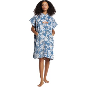 2024 Billabong Mujer Toalla Con Capucha ABJAA00226 - Blue Shadow