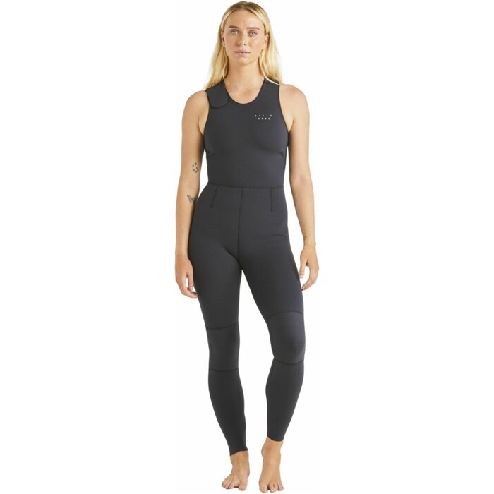 2024 Billabong Mujer Sol Sistah 2mm Long Jane Wetsuit ABJW700101 - Black