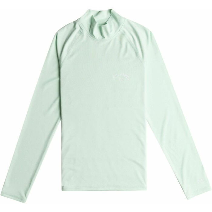 2024 Billabong Mujer Tropic Surf UV50 Chaleco De Licra De Manga Larga EBJWR03014 - Sweet Mint