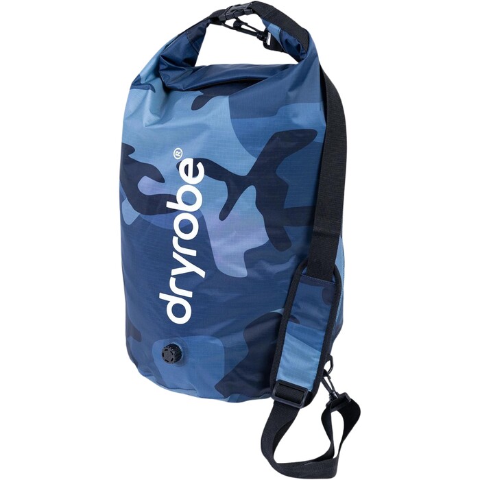 2024 Dryrobe Compresin Travel Bolsa V3 - Blue Camo / Blue