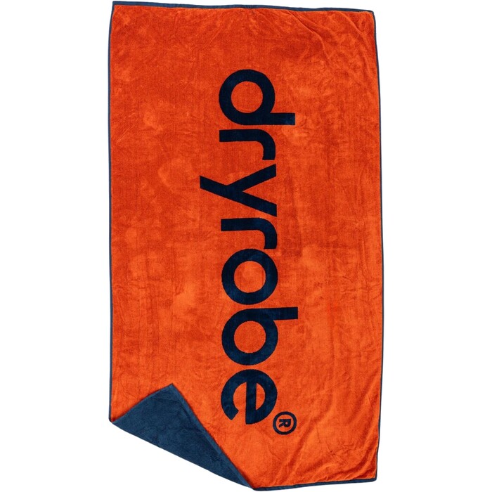 2024 Dryrobe Toalla De Playa Ecolgica BEACH TOWEL ODSB - Orange / Deep Sea Blue