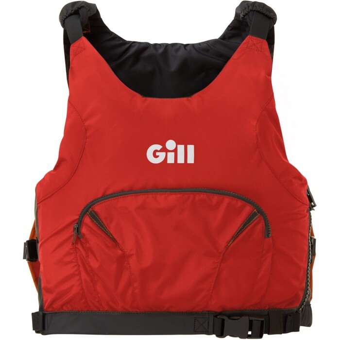 Gill Junior Pro Red 2024 Racer Side Zip 50N Ayuda A La Flotabilidad 4916J - / Naranja