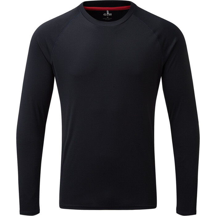 2024 Gill Hombres Camiseta De Manga Larga UV Tec UV011 - Black