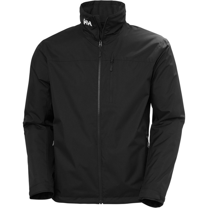 2024 Helly Hansen Hombres Crew Chaqueta De Vela De Capa Intermedia 2.0 34444 - Black