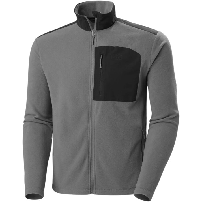 2024 Helly Hansen Hombres Daybreaker Bloque Fleece Chaqueta 49454 - Concrete