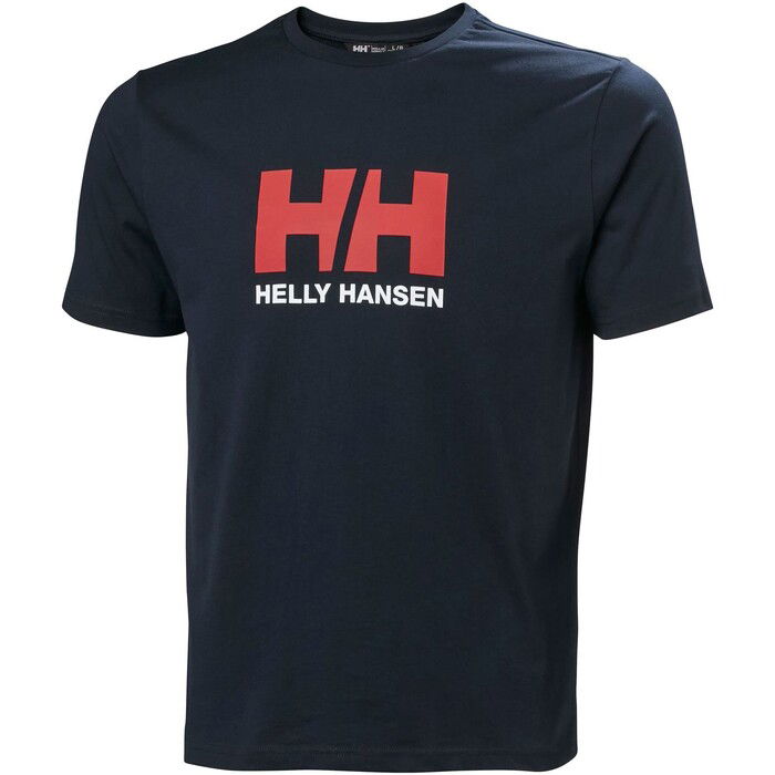 2024 Helly Hansen Mens Logo T-shirt 2.0 30396 - Navy