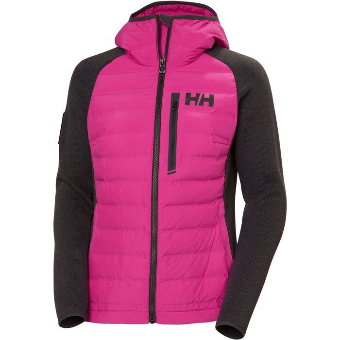 2024 Helly Hansen Mujer Arctic Ocean Hybrid Chaqueta Aislante 30370 - Magenta 2.0