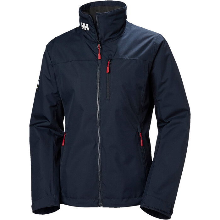 2024 Helly Hansen Mujer Crew Chaqueta De Vela De Capa Intermedia 34449 - Navy