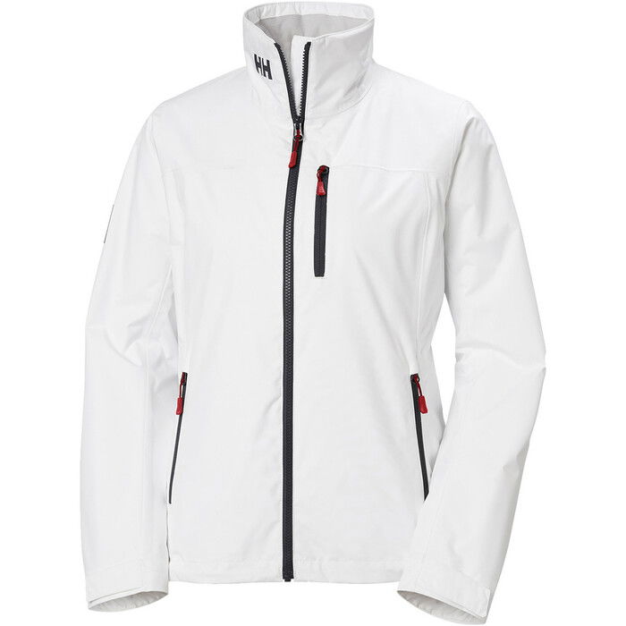 2024 Helly Hansen Womens Crew Midlayer Sailing Jacket 34449 - White