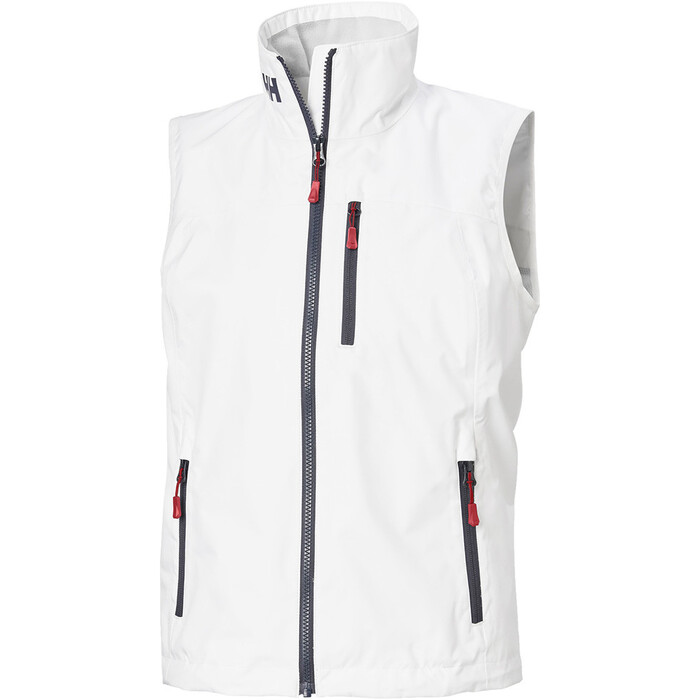 2024 Helly Hansen Mujer Crew Chaleco 2.0 34451 - White